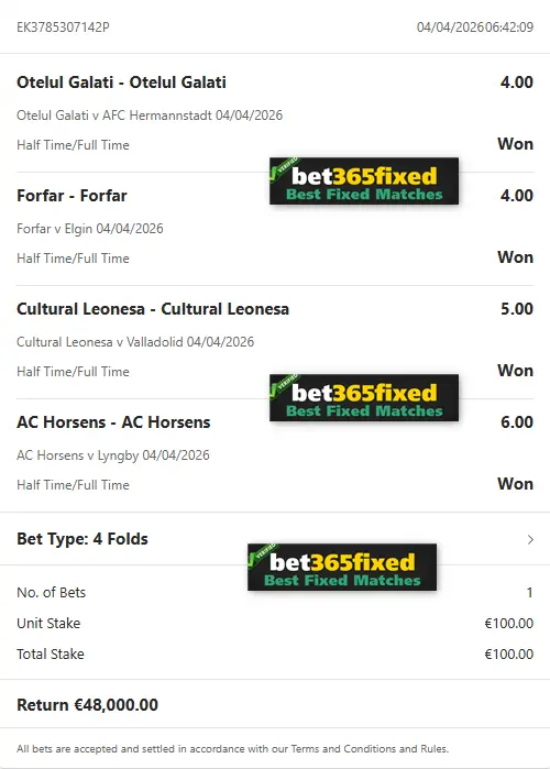 Combo VIP Fixed Matches Combo VIP Fixed Matches