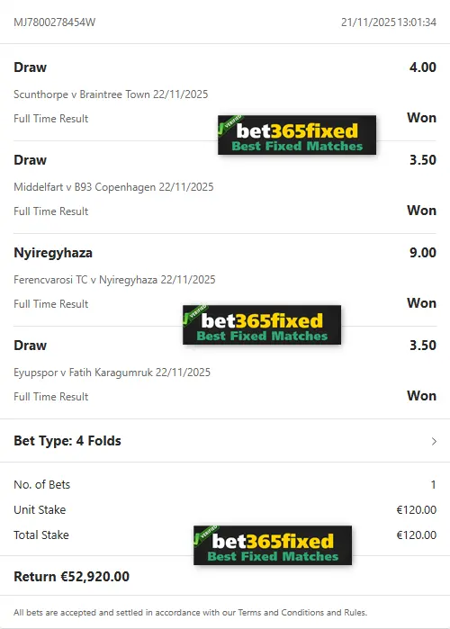 Combo VIP Fixed Matches Combo VIP Fixed Matches