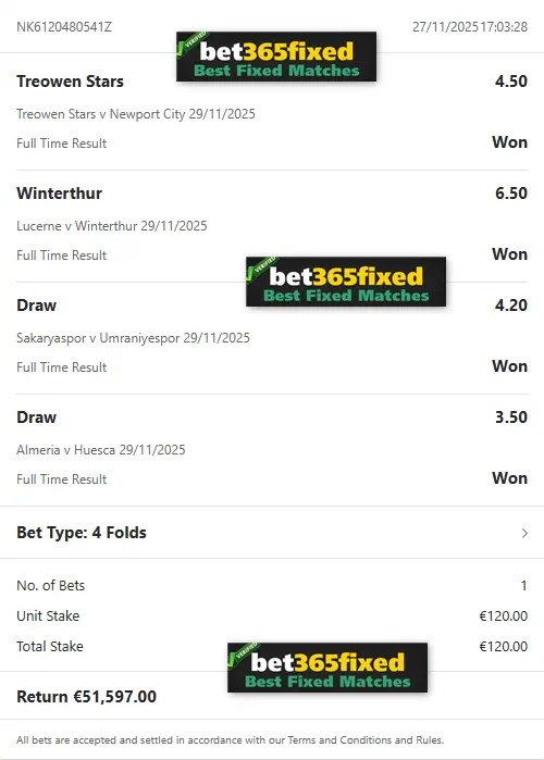 Combo VIP Fixed Matches Combo VIP Fixed Matches